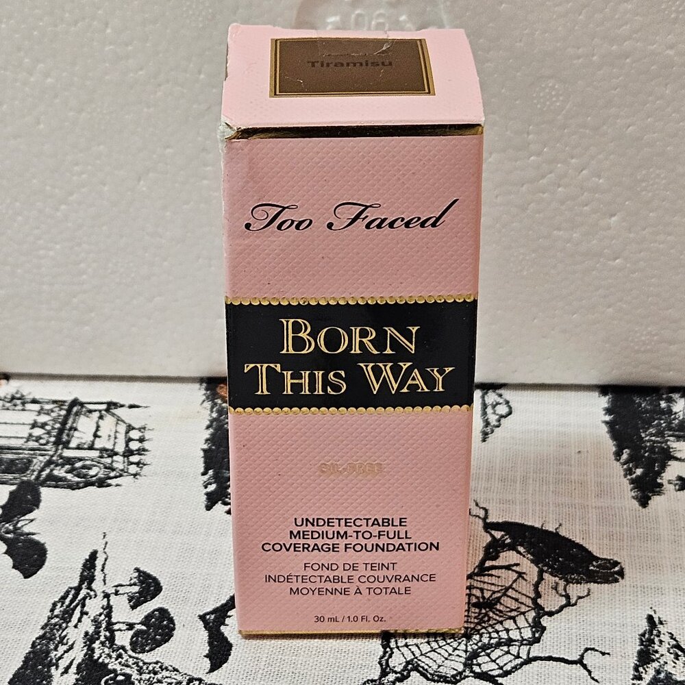 Too Faced Born This way Medium-to-Full Foundation - Tiramisu - 1 fl oz / 30 mL